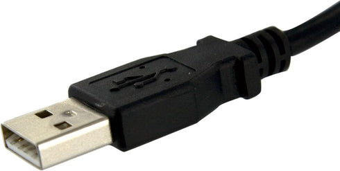 StarTech 1 FT Panel Mount USB Cable A to A - F/M