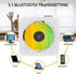 Portable CD Player with Bluetooth, Desktop CD Player for Home with Remote Control, FM Radio, LED Screen
