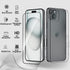 Front and Back Screen Protector Glass Compatible with iPhone 15 6.1 inch, 2 Pcs Front Protector+ 2 Pcs Back Protector + 2 Pcs Camera Lens Protector with Alignment Tool…