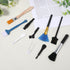 FdcLixuvol 10 Keyboard Brush, Pcs Mini Anti Static Brush Keyboard Cleaning Brushes Kit Nylon Dust Cleaning Brushes
