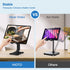 Foldable Phone Stand Desk for Samsung Galaxy S23 Ultra S24 A14 A54 5G A15 A13 A53 S22 Plus S21 FE S20 A03s A23 Pixel 8,iPad iPhone 15 Cell Phone Holder Height Adjustable Tablet Cradle Desktop Dock