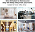 Outdoor Indoor Fake Camera, Wireless Home Security Dome Simulated Surveillance Camera for Homes & Business