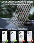GiieeGii 360 17/16/15/14/13/Android Adjustable Vacuum Suction Bracket For MagSafe Car Mount,Zinc Alloy Vacuum Magnetic