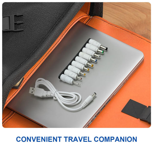 LANMU 5V DC Power Cable with 9 Interchangeable Plugs, Universal USB to DC Jack for Massage Wands, Routers, Speakers &