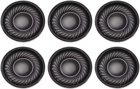 uxcell 1W 8 Ohm Micro Internal Speaker Magnet Loudspeaker, 20mm Dia, 6pcs