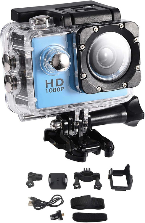 Zerone Mini Sports Camera, Outdoor Large Storage Cycling Sports HD Mini DV Action