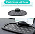 Culycey Car Dashboard Mat, Anti-slip Mat with Parking Number Sign and Rotatable Phone Holder, Multifunction Dashboard