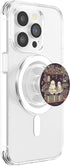 Cute Ghosts Reading Books PopSockets MagSafe PopGrip for iPhone - Halloween Librarian Design