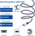 Micro USB Cable, Charging Block, 6FT Fast Charger Android Phone Cords with 2.1A Dual Wall Charger Compatible for LG stylo 2/3 LG G3 G4 K30 K20 Plus K7 K8, Kindle Fire 7 HD 8 10 Tablet