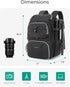 15.6" BAGSMART Camera Bag for Photographers, Professional Camera Bag Fits up to Laptop, DSLR/Drones/Tripod Camera Case