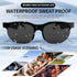 ITHUGE 8Hr IPX5 35g Smart Bluetooth Sunglasses for Men Women, Battery Hands-Free Calling & Music, Waterproof Audio