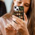Odhtst 13/14 6.1 Inch, Aesthetic Floral Bookshelf Book Phone Case Compatible with iPhone Case TPU Shockproof Protection