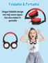Wired Over Ear Kids Headphones with Microphone, Volume Limited 85dB/94dB for Boys Girls Teens, School/Travel/iPad