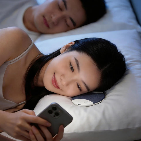Generic Pillow Speakers for Sleeping,Wireless Sound Device - Thin Speaker with White Noise,for Home Bedroom Dorm Hotel