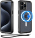 Waterproof Magnetic Case for iPhone 15 Pro Max 6.7 Inch, Built-in Screen Protector, Shockproof Dustproof Heavy Duty