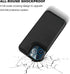 iPhone 13 Pro Wallet Case, Black PU Leather with Card Holder, Kickstand, Durable Shockproof Cover 6.1 Inch