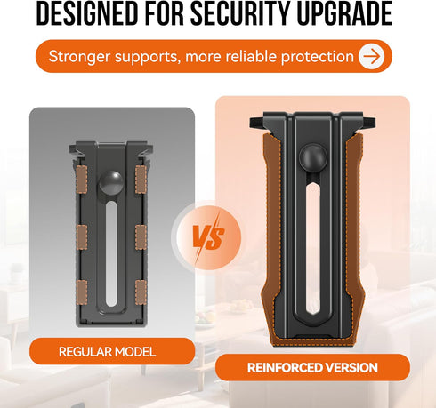 Agandax 38 lbs, 3.8-6.5, Soundbar Wall Mount, Heavy Duty Construction Holds Depth Adjustable Universal Sound Bar Mount