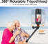 Mechrig 19" (6.7"-18.9") 360 Insta360, YD024 Short Selfie Stick, Compact & Lightweight Monopod Pole with Tripod Adapter