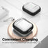 Valkit Compatible Airpods 2nd Generation Case Cover Clear, with Lock & Cleaner Kit, Soft Shockproof Case for Airpods 2/1