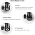 SmallRig 1/4" Camera Hot Shoe Mount, Ballhead Tripod with Additional 1/4" Screw, 2pcs Pack - 2059