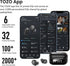 TOZO NC9 6 IPX8 5.3 60H 32 Hybrid Active Noise Cancelling Wireless Earbuds, Mics ENC Clear Call, Waterproof, in Ear
