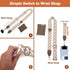 5 XANGNIER Clip and Go Strap for Phone with Wallet Crossbody, Phone Strap with Zippered Wallet, Adjustable Anti Theft