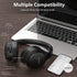 RUNOLIM Wireless Over Ear Headphones with Hybrid Active Noise Cancelling, 70H Playtime, HiFi Audio, Deep Bass, Foldable.