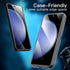 JETech 2-Pack Screen Protector for Samsung Galaxy S23 FE 6.4" - Tempered Glass, HD Clear, Fingerprint ID & Camera Lens
