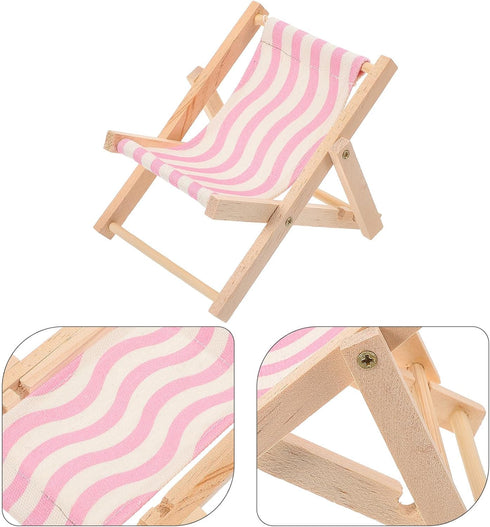 Kichvoe Beach Chair Phone Stand Desktop Mobile Phone Holder Stand for Home Office Assorted Style Assorted Style
