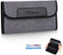 JJC 4 Pockets Lens Filter Case for Filters Up to 82mm, Foldout Filter Pouch with Microfiber Cleaning Cloth