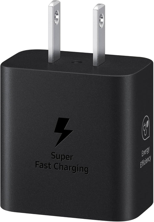 SAMSUNG 25W Wall Charger Power Adapter with Cable, Super Fast Charging for Galaxy and USB Type C Devices