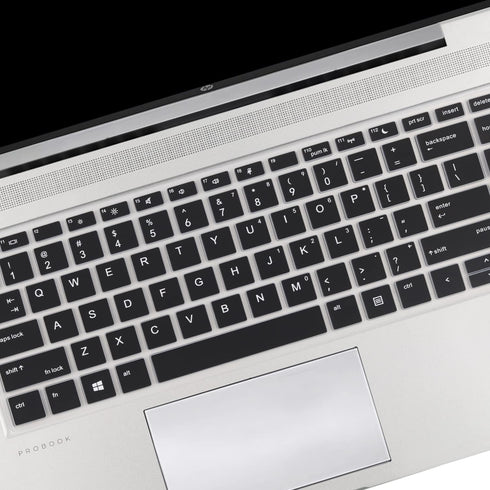 Keyboard Cover for HP ProBook 440 445 G9 G5 G6 G7 G8 G10, 14 inch Protective Skin (Not fit 430/440/640 G2 G3) -Bk