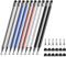 10 Pcs 2-in-1 Stylus Pen for Touch Screen, High Precision and Sensitivity, Compatible with iPhone/iPad/Android Tablets