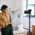 MINIFOCUS Tripod Extension, 2 Section Center Columns, 23.4" Alloy Aluminum Tripod Extender Tube with 1/4" 3/8" Screw