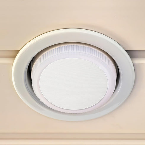 2pcs 7 Inch BESPORTBLE Lamp Shade Diffuser Round Recessed Light Cover for Ceiling Lamps Anti Glare Softener for Nursery