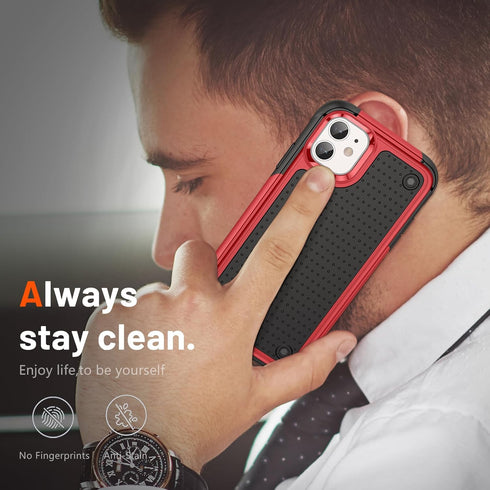 Jeylly 11 6.1 inch, 11 6.1 inch, for iPhone Case Heavy Duty Protection Shockproof Dual Layer Hard PC+Soft TPU Bumper