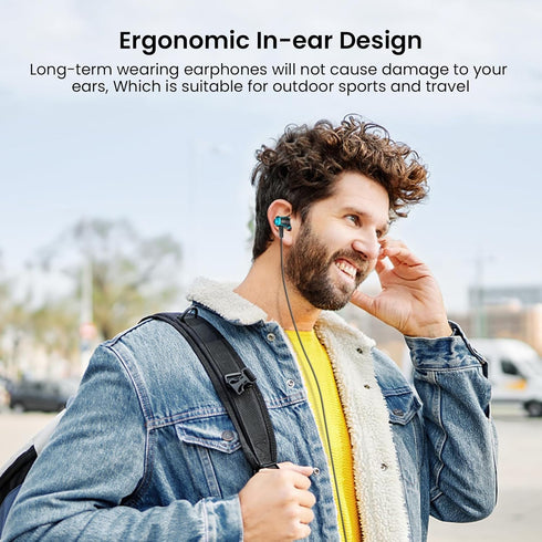 Rayleigh USB C Headphones with Microphone 3 Pack, Wired Earbuds with Heavy Bass, Type C Earphones with Noise Isolating, Compatible with iPad, Android Phones, Fits Most Type C Devices