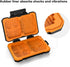K&F Concept Memory Card Case with 25 Slots, Anti-shock Carrying Case for 4 SD Cards, 4 CF Cards, 4XQDs, 4 CFexpress