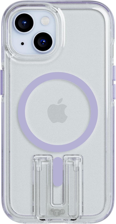 tech21 EvoCrystal Kick case for iPhone 16e / 15 - Compatible with MagSafe