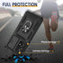 Goton Galaxy A53 5G Case with Camera Cover & 360° Kickstand Ring, Military Grade Shockproof, Black