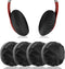 Geekria 2 Pairs Flex Fabric Headphones Ear Covers, Washable & Stretchable Sanitary Protectors for Over-Ear Headset,