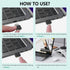 HOTLIFE Undetectable Mouse Jiggler, USB Mouse Mover Device Keeps PC Awake, Driver-Free Auto Shaker with 3 Mode Switch