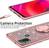 B-wishy Moto G Stylus 5G Phone Case - Luxury Glitter Sparkles Cute Silicone TPU Case with Stylus Pen, Kickstand, Bling