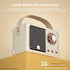 Retro Bluetooth Speaker, Wireless Vintage Small Speaker with Stereo Sound, Hands-free Call, Waterproof for iOS Android