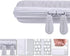 Aenllosi Hard Carrying Case for Apple Magic Keyboard with Numeric Keypad + Magic Mouse + Magic Trackpad