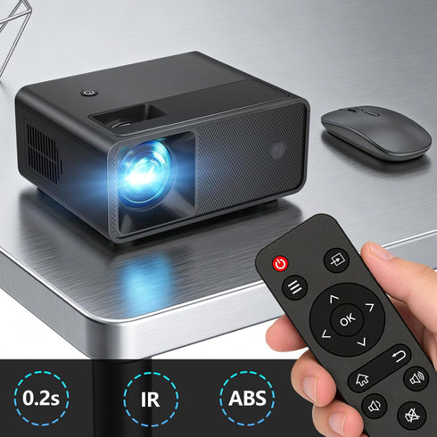 AOERUOW W13 Replacement Remote Control Compatible with CiBest Portable Mini Movie Projector