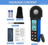 HoldPeak Illuminance Light Meter with Bluetooth, Digital Lux Foot Candles Meter, Lumen Meter for Plants, Home & Office