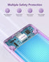 Charmast Portable Charger 10000mAh with Built-in Cables & Wall Plug, External Battery Pack for iPhone, Samsung, iPad