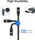 Elfesoul 3.2 2 16.5ft 4K 20Gbps 100W USB C to C Cable, Gen USB-C Cord - UHD PD Fast Charging Cable for MacBook Pro