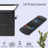 MX3 Air Mouse Voice Remote Control, 2.4G Mini Wireless Keyboard Air Mouse for Android Smart TV Box, Projector, PS3/4